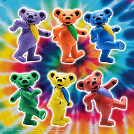 Grateful Dead: Grateful Dead - Dancing Bear (Stealie Blue) Reaction Figure