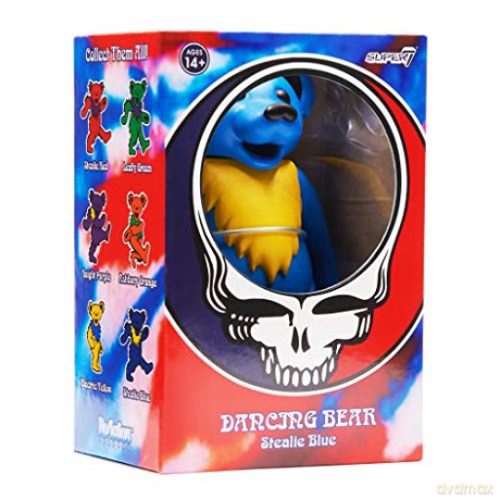 Grateful Dead: Grateful Dead - Dancing Bear (Stealie Blue) Reaction Figure
