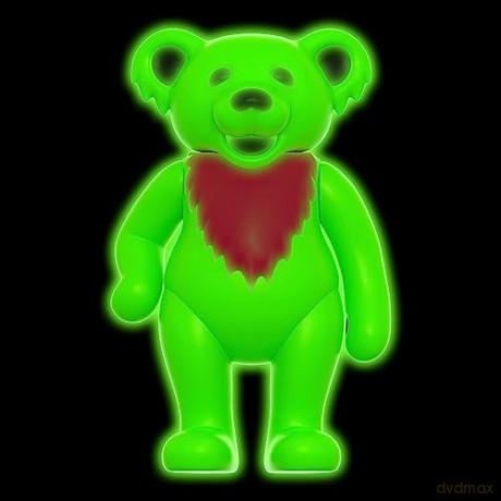 Grateful Dead: Grateful Dead - Dancing Bear Glow (Leafy Green) Reaction Figure