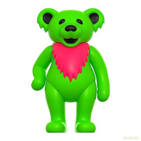 Grateful Dead: Grateful Dead - Dancing Bear Glow (Leafy Green) Reaction Figure