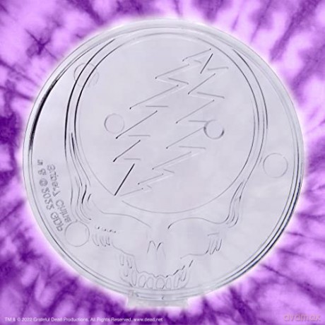 Grateful Dead: Grateful Dead - Dancing Bear Glow (Haight Purple) Reaction Figure