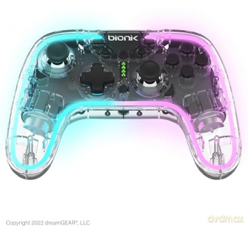 Bionik: Bionik Nintendo Switch Neoglow Wireless Rgb Controller