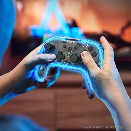 Bionik: Bionik Nintendo Switch Neoglow Wireless Rgb Controller