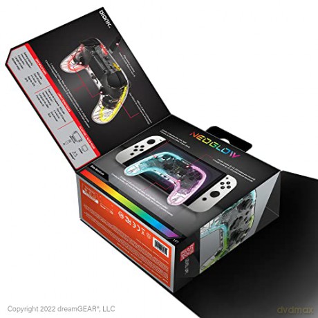 Bionik: Bionik Nintendo Switch Neoglow Wireless Rgb Controller