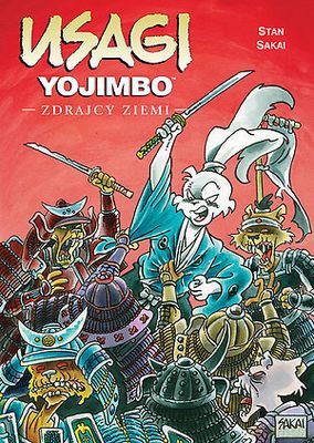 Usagi Yojimbo. Zdrajcy ziemi - Stan Sakai [KSIĄŻKA]
