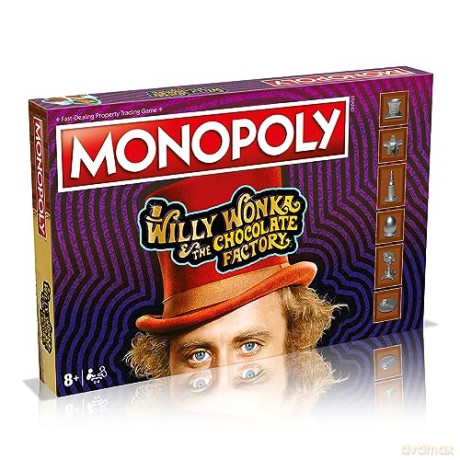 Willy Wonka: Willy Wonka And The Chocolate Factory Monopoly (English Language)