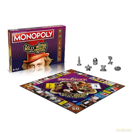 Willy Wonka: Willy Wonka And The Chocolate Factory Monopoly (English Language)