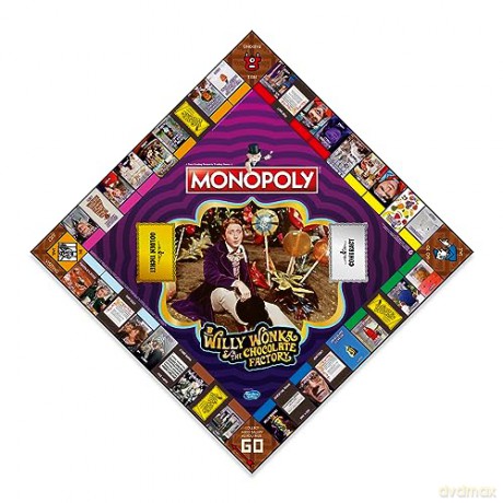 Willy Wonka: Willy Wonka And The Chocolate Factory Monopoly (English Language)