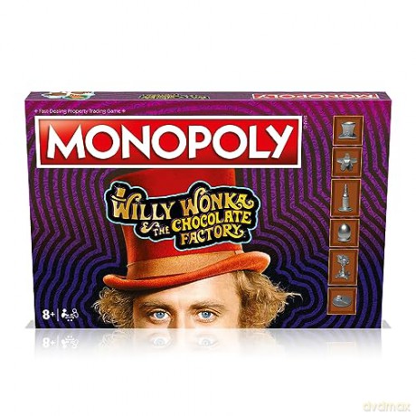 Willy Wonka: Willy Wonka And The Chocolate Factory Monopoly (English Language)
