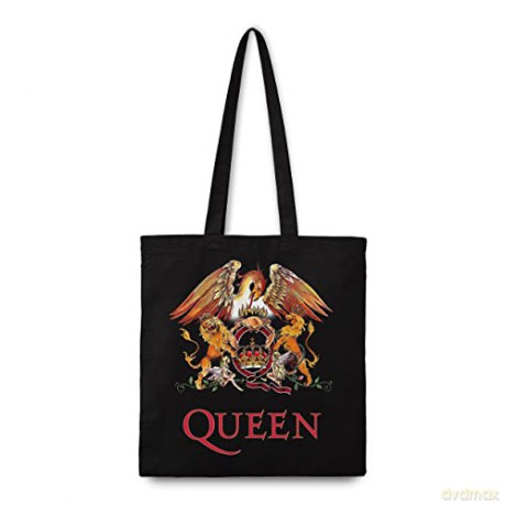Queen: Queen Classic Crest Cotton Tote Bag