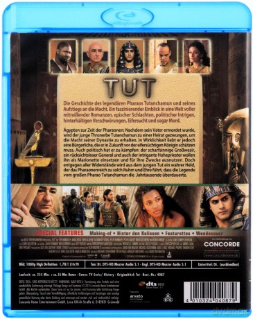 Tut (Tutanchamon) [Blu-Ray]