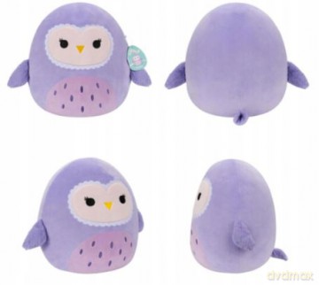 Squishmallows Maskotka Fioletowa Sowa Scarlito 19 cm 