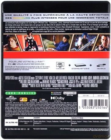 Scott Pilgrim vs. the World (Scott Pilgrim kontra świat) [Blu-Ray 4K]