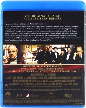 Ojciec chrzestny [Blu-Ray]