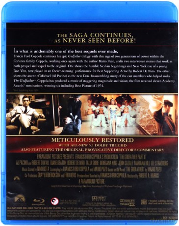 The Godfather Part II (Ojciec chrzestny II) [Blu-Ray]