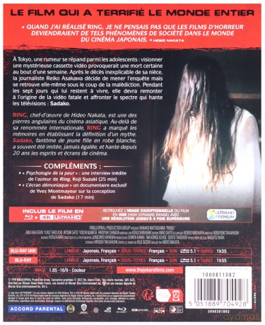 Ring (The Ring: Krąg) [Blu-Ray 4K]+[Blu-Ray]