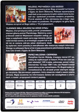 Biblia 6 Księgi Królewskie: Mojżesz, przywódca Ludu Bożego [DVD]