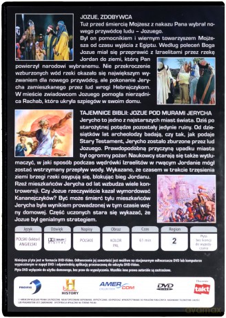 Biblia 7 Prorocy - Usta Boga: Jozue, zdobywca [DVD]