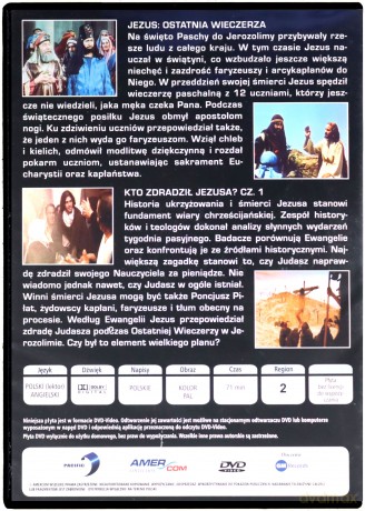 Biblia 23 Jezus - Ostatnia wieczerza [DVD]