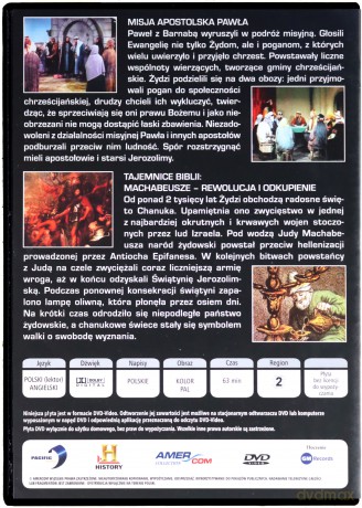 Biblia 32 Marcin Luter; Misja Apostolska Pawła [DVD]