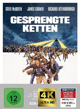 The Great Escape (Wielka ucieczka) (Mediabook) [Blu-Ray 4K]+[Blu-Ray]