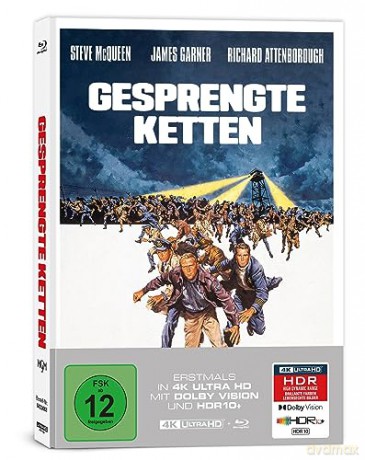 The Great Escape (Wielka ucieczka) (Mediabook) [Blu-Ray 4K]+[Blu-Ray]