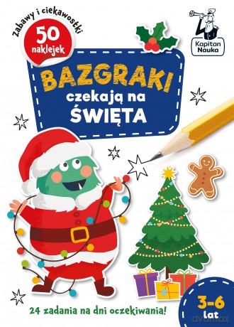 Bazgraki czekają na święta. Bazgraki - Monika Utnik [KSIĄŻKA]