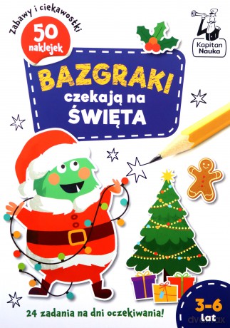 Bazgraki czekają na święta. Bazgraki - Monika Utnik [KSIĄŻKA]