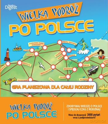 Wielka podróż po Polsce. Gra planszowa dla całej rodziny [GRA]