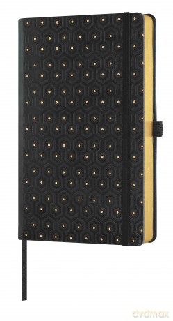 Notatnik Honeycomb Gold 25x19 linia