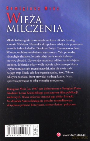 Wieża milczenia - Remigiusz Mróz [KSIĄŻKA]