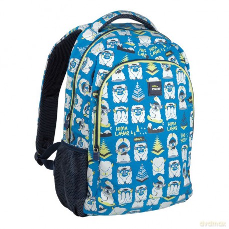 Plecak duży Milan the yeti niebieski 21L
