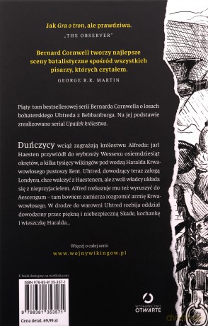 Płonące ziemie. Wojny wikingów (Tom 5) - Bernard Cornwell [KSIĄŻKA]