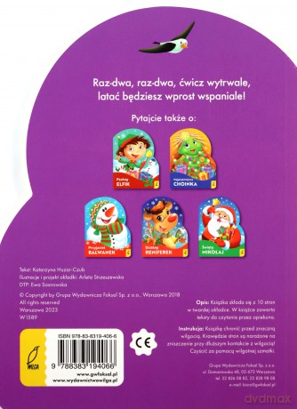 Pocieszny pingwinek. Wykrojnik - Katarzyna Huzar-Czub [KSIĄŻKA]