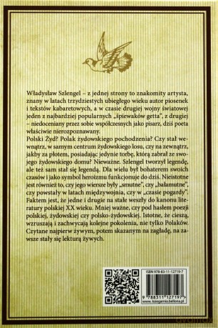Władysław Szlengel poeta nieznany. Wybór tekstów - Władysław Szlengel [KSIĄŻKA]