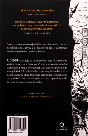 Śmierć królów. Wojny wikingów (Tom 6) - Bernard Cornwell [KSIĄŻKA]