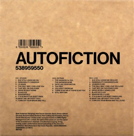 Suede: Autofiction: Expanded [3CD]