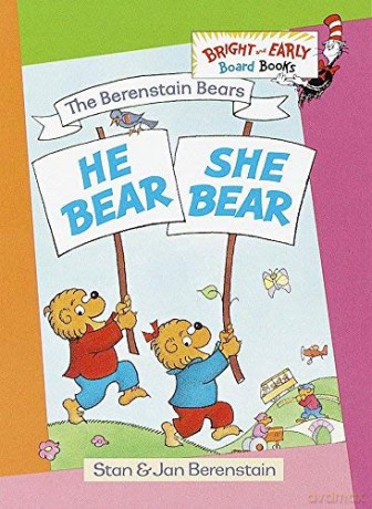 He Bear She Bear - Berenstain Sta [KSIĄŻKA]