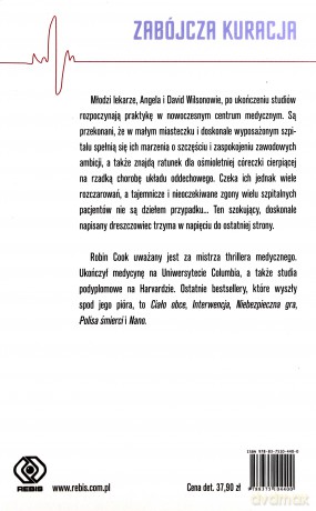 Zabójcza kuracja - Robin Cook [KSIĄŻKA]