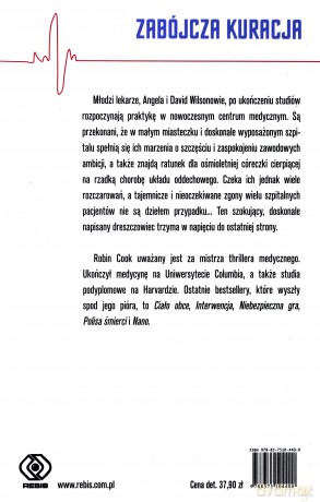 Zabójcza kuracja - Robin Cook [KSIĄŻKA]