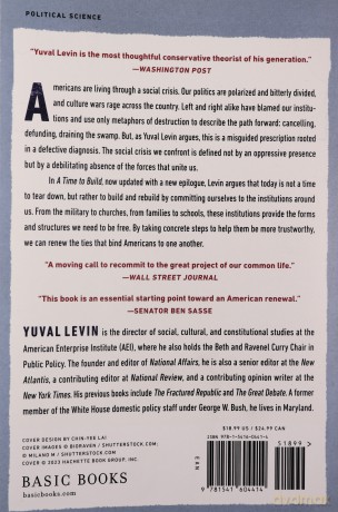 A Time To Build - Yuval Levin [KSIĄŻKA]