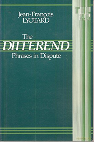 Differend - Jean-Franco Lyotard [KSIĄŻKA]