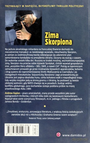 Zima skorpiona - Andrew Kaplan [KSIĄŻKA]