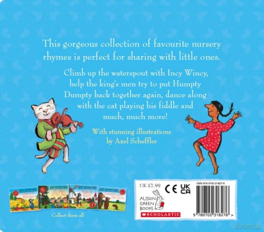 Axels Schefflers Nursery Rhymes - Axel Scheffler [KSIĄŻKA]