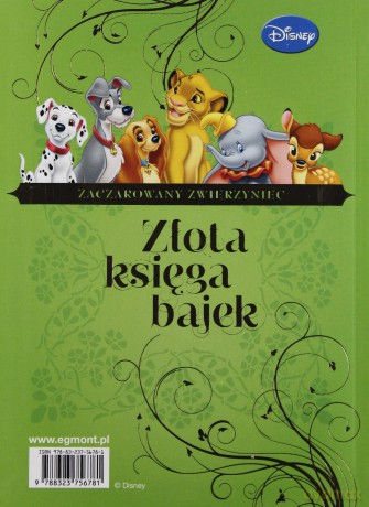 Złota księga bajek. Zaczarowany zwierzyniec [KSIĄŻKA]