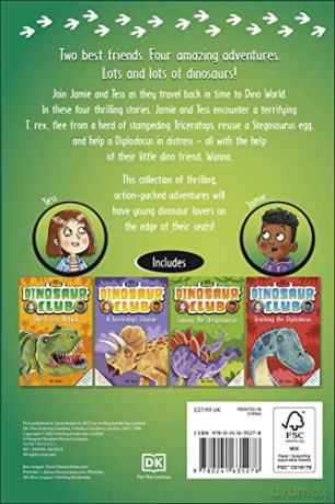 Dinosaur Club Collection 1 Boxset - Rex Stone [KSIĄŻKA]