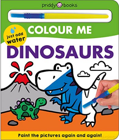 Colour Me Dinosaurs - Roger Priddy [KSIĄŻKA]