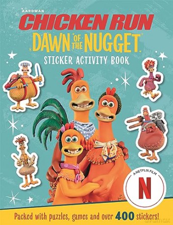 Chicken Run Dawn Of/Nugget Sticker Book - Aardman Animations [KSIĄŻKA]