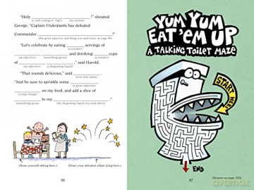 Captain Underpants Double Crunchy Book - Dav Pilkey [KSIĄŻKA]