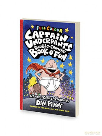 Captain Underpants Double Crunchy Book - Dav Pilkey [KSIĄŻKA]